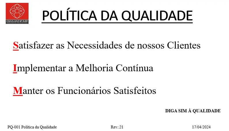 Política de qualidade